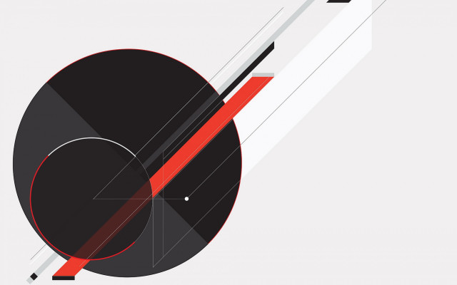 Black white poster red stripe free wallpaper for desktop - medium preview image