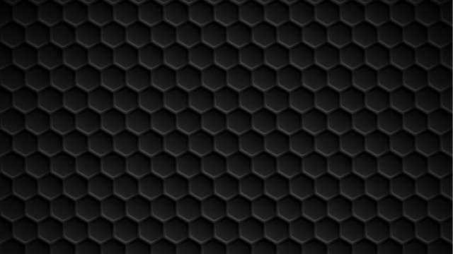Hexagonal pattern black background minimalism free wallpaper for desktop - medium preview image