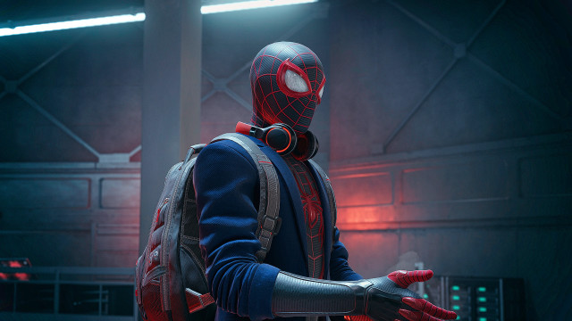 Spider man headphones backpack dimroom free wallpaper for desktop - medium preview image
