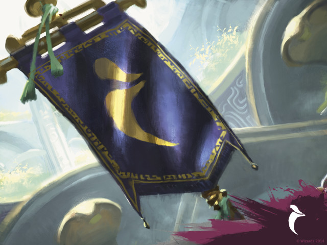 Flag person sword background painting free wallpaper for desktop - medium preview image