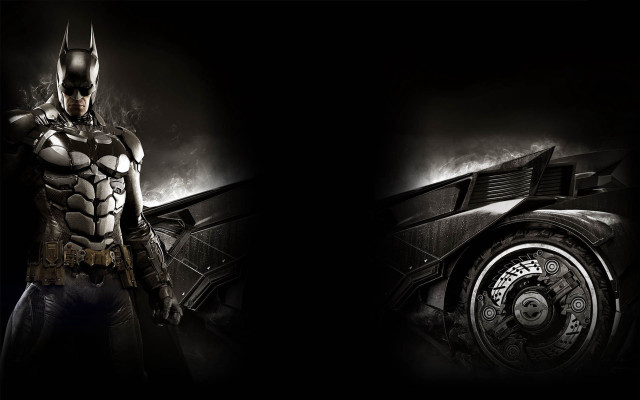 Batman eddie mendoza armor batmobile free wallpaper for desktop - medium preview image