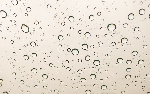 Water drops window sky green free wallpaper for desktop - medium preview image
