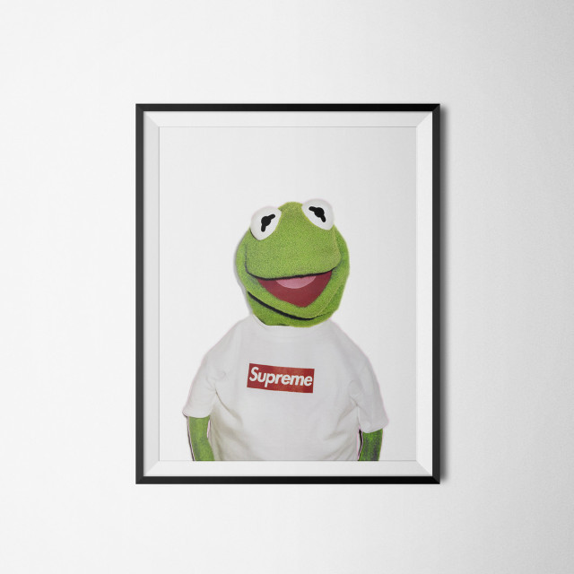 Supreme shirt 3d render product free wallpaper for tablet - medium preview image