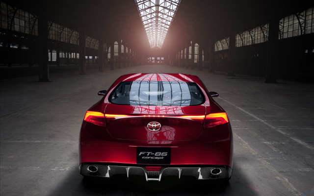 Red car parking lot night #8 free wallpaper for desktop - medium preview image