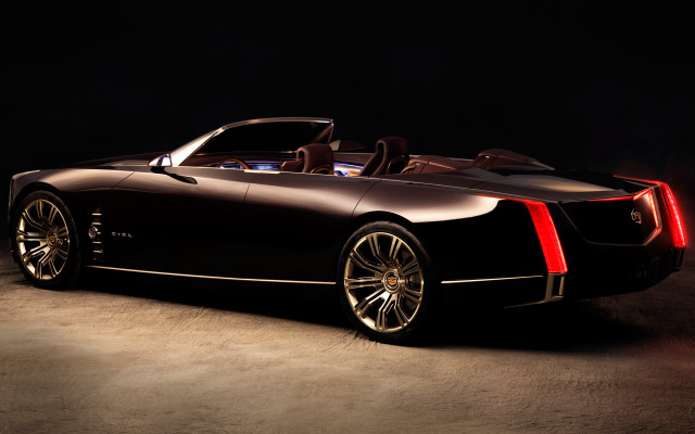 Black car red roof light free wallpaper for desktop - medium preview image