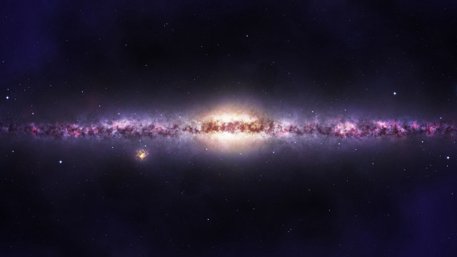Cosmic colorful starfield bright light free wallpaper for desktop - medium preview image