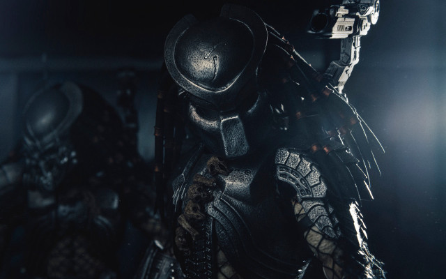 Man black suit helmet gun free wallpaper for desktop - medium preview image