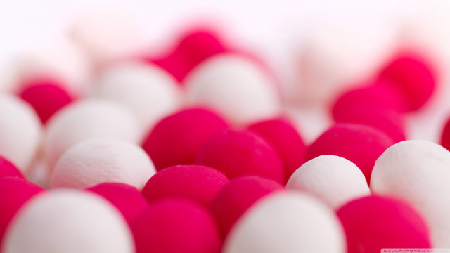 White pink balls background close free wallpaper for desktop - medium preview image