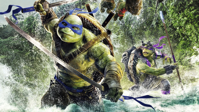 Water turtle sword poster forest free wallpaper for desktop - medium preview image