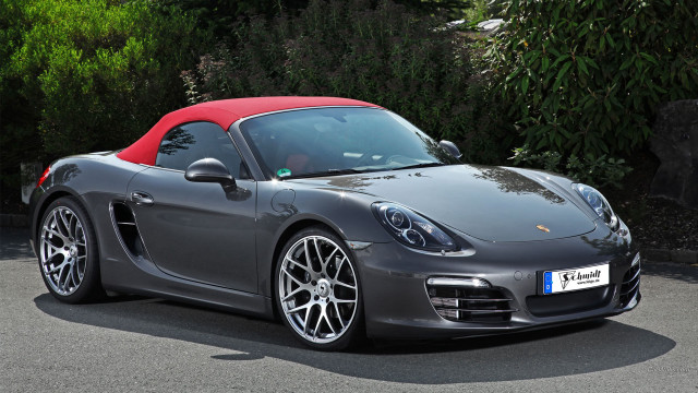 Porsche grey red top digital free wallpaper for desktop - medium preview image