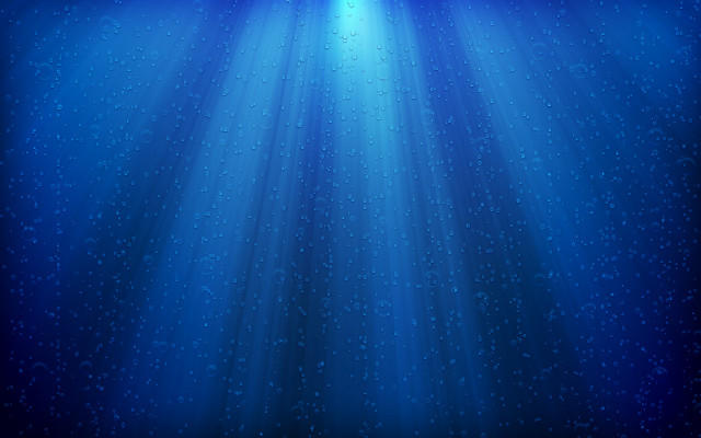 Blue ocean starfish light shining free wallpaper for desktop - medium preview image