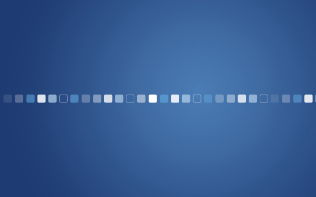 Blue background white squares minimalist free wallpaper for desktop - medium preview image