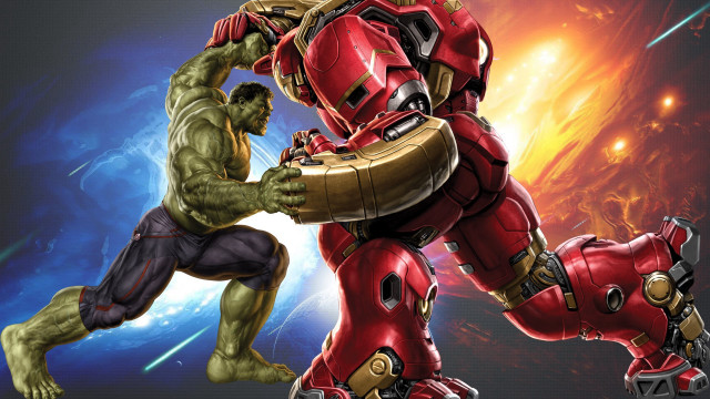 Couple people air robot hulk free wallpaper for desktop - medium preview image