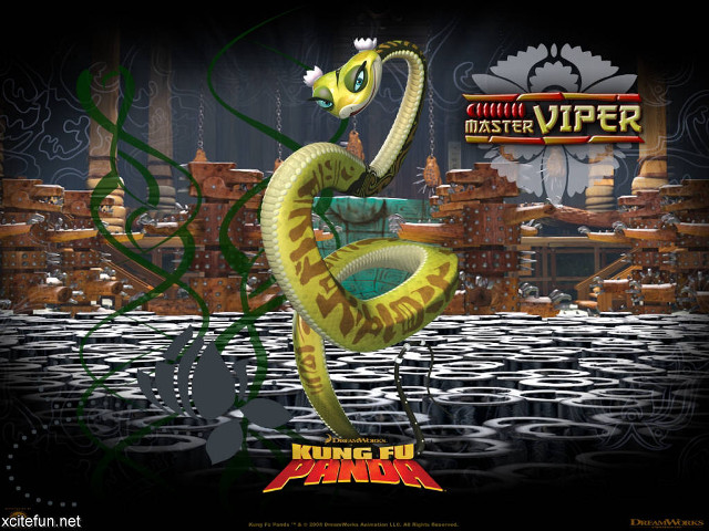 Cartoon character holding snake city free wallpaper for desktop - medium preview image