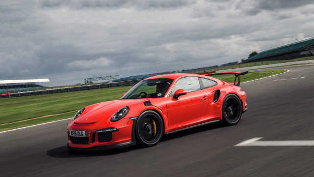 Red sports car race track #6 free wallpaper for desktop - medium preview image