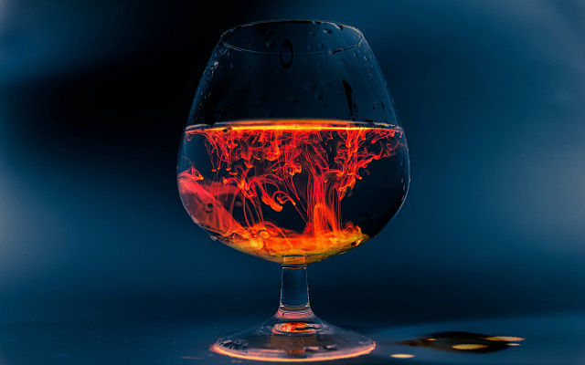 Wine red blue black yellow free wallpaper for desktop - medium preview image