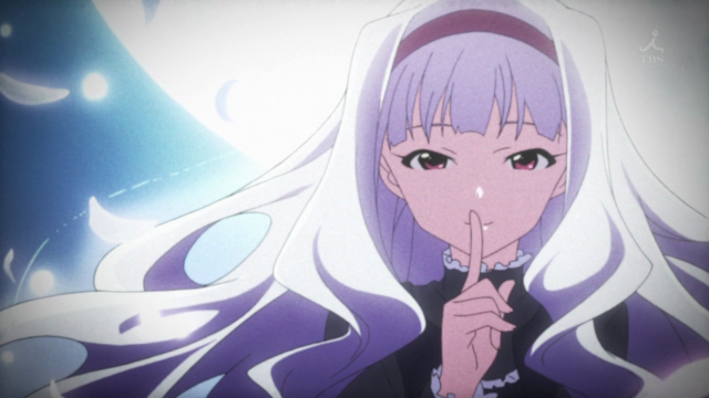 Girl purple hair finger lips free wallpaper for desktop - medium preview image