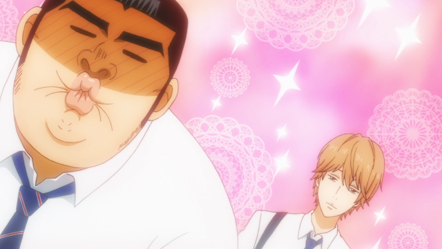 Man tie woman cat nose free wallpaper for desktop - medium preview image