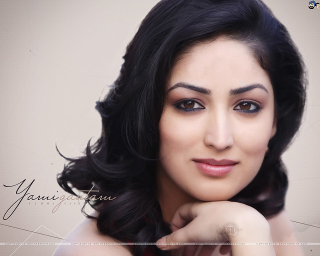 Woman long black hair red free wallpaper for desktop - medium preview image