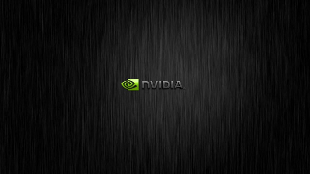 Nvidia black green logo arrow free wallpaper for desktop - medium preview image
