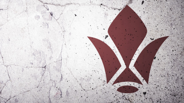 Logo wall red white design #2 free wallpaper for desktop - medium preview image