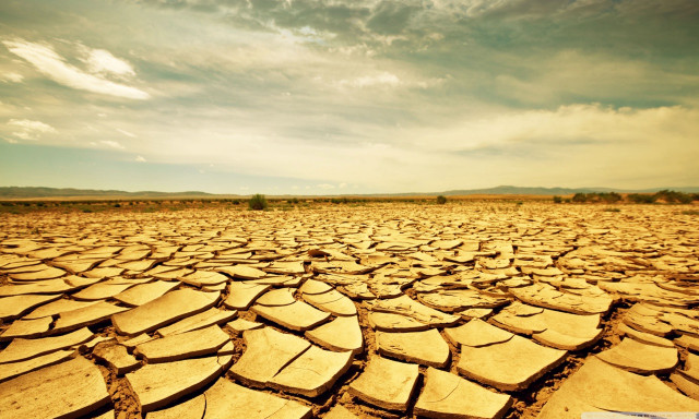 Desert rocks dirt sky background free wallpaper for desktop - medium preview image