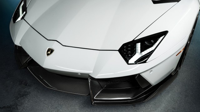 White lamb car black stripe free wallpaper for desktop - medium preview image