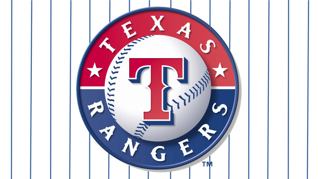 Texas rangers logo stripes baseball free wallpaper for desktop - medium preview image