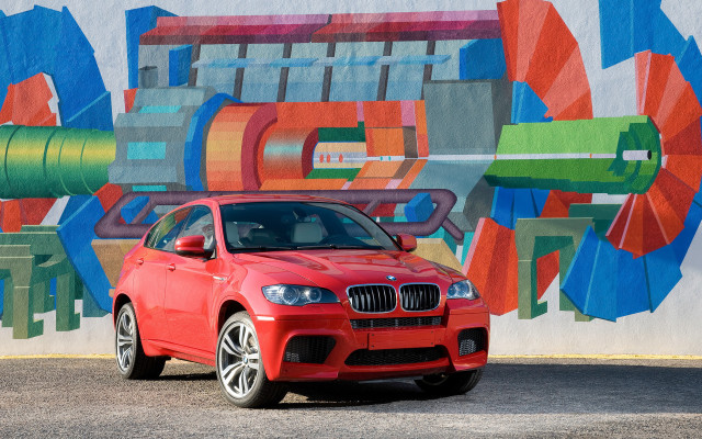 Red car colorful wall pipe free wallpaper for desktop - medium preview image