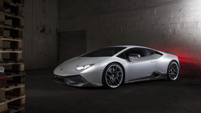 Silver sports car garage red #2 free wallpaper for desktop - medium preview image