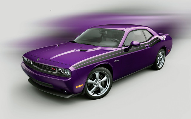 Purple car black stripe studio free wallpaper for desktop - medium preview image