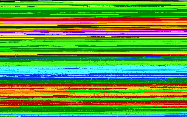 Colorful lines glitch netart black free wallpaper for desktop - medium preview image