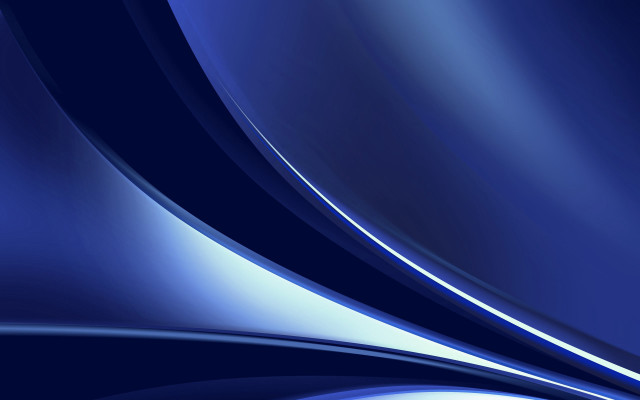 Blue curved design white stripe free wallpaper for desktop - medium preview image