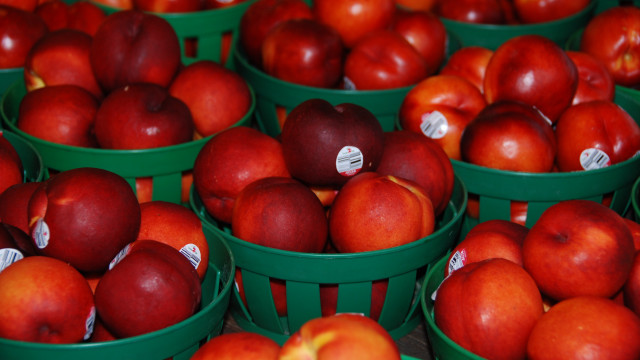 Baskets red apples cut open free wallpaper for desktop - medium preview image