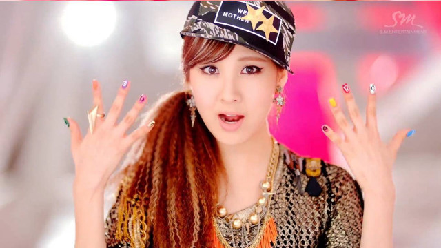 Woman long hair hat hands free wallpaper for desktop - medium preview image