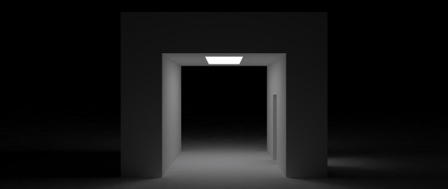 Dark room open door light free wallpaper for desktop - medium preview image
