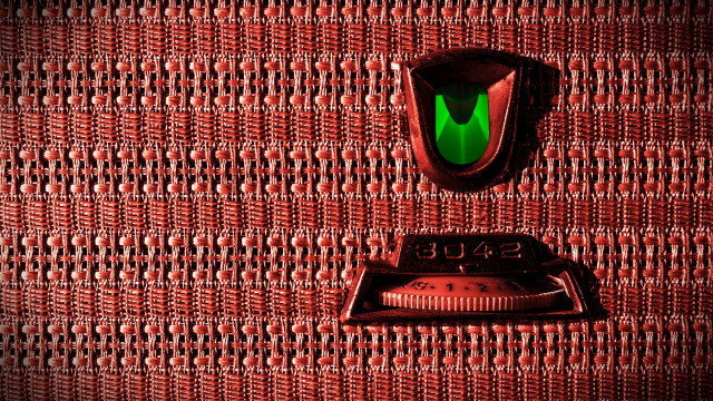 Red wall green light black free wallpaper for desktop - medium preview image