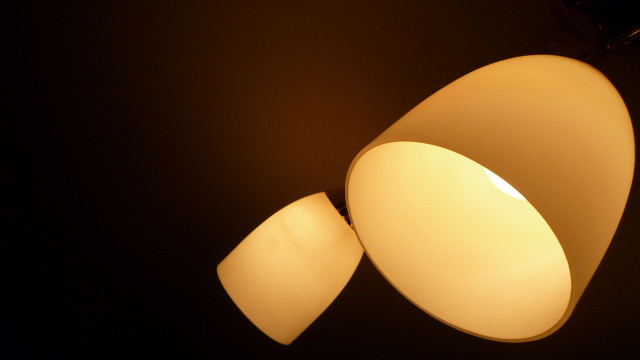 Light fixture closeup black background free wallpaper for desktop - medium preview image