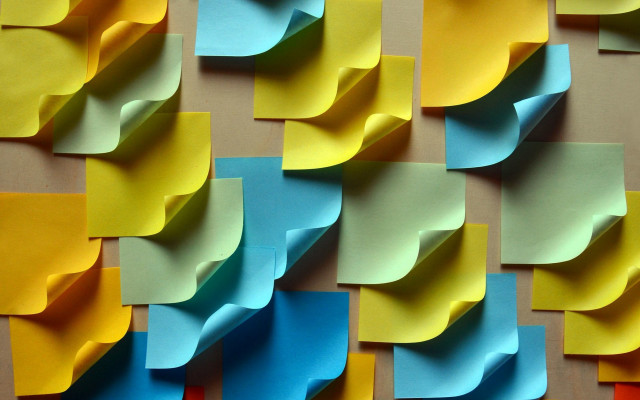 Wall colored papers clock postminimalism free wallpaper for desktop - medium preview image