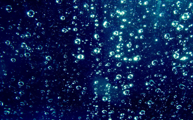Blue bubbles underwater holography microscopic free wallpaper for desktop - medium preview image