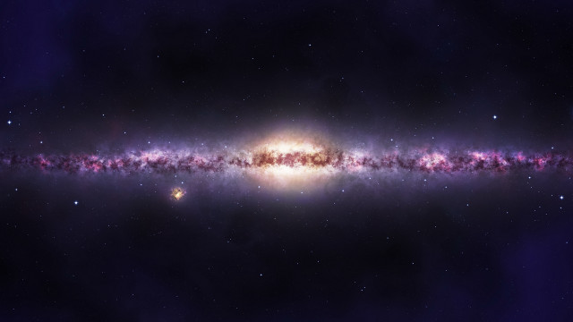 Space galaxy stars bright light #2 free wallpaper for desktop - medium preview image