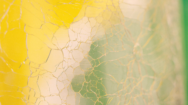 Yellow green cracks abstract texture free wallpaper for desktop - medium preview image