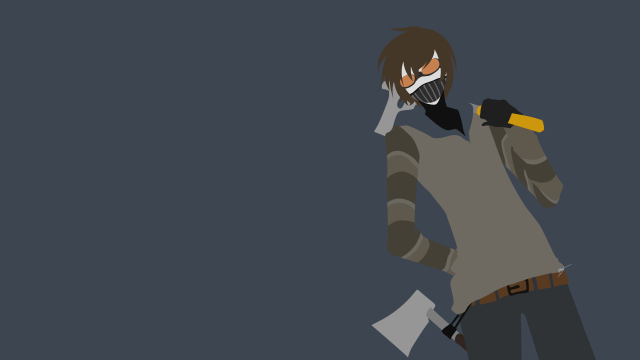 Man mask cellphone cigarette mouth free wallpaper for desktop - medium preview image