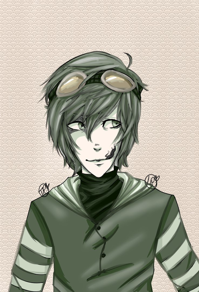 Man glasses green shirt head free wallpaper for mobile - medium preview image