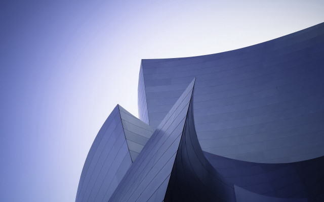 Curved roof architecture plane abstract free wallpaper for desktop - medium preview image