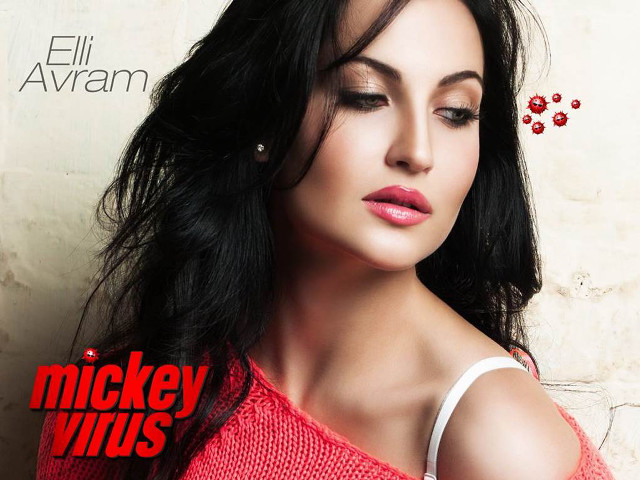 Woman black hair red sweater #2 free wallpaper for desktop - medium preview image