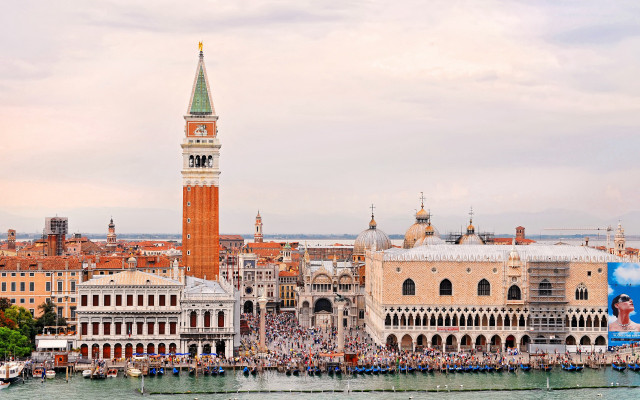 Venice renaissance mattepainting group building free wallpaper for desktop - medium preview image