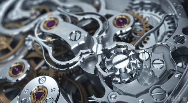 Close up watch face gears free wallpaper for desktop - medium preview image