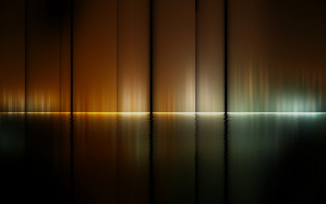 Blurry water reflections lights gradient free wallpaper for desktop - medium preview image