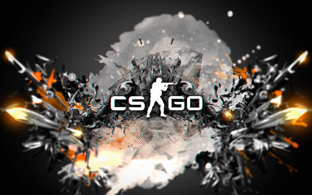Csgo person gun flame explosion free wallpaper for desktop - medium preview image